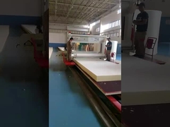 TDPA-2150 क्षैतिज फोम कटर सड़क रेल के साथ फ्लैट कटिंग मशीन