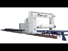 सीमेंस इलेक्ट्रॉनिक कंट्रोल C517 पु लंबी फोम काटने की मशीन लीनियर मोटी के साथ छीलने उपकरण सिर