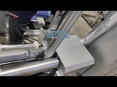 कार्यशाला वातावरण के लिए क्षैतिज पीयू फोम काटने की मशीन स्वच्छ और व्यवस्थित 220V/380V