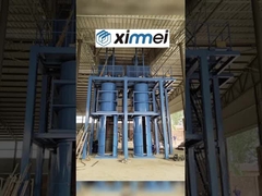 पुनर्बंधित सिलेंडर फोम स्टीम प्रेशर प्लेट ट्रिपल मोल्डिंग टैंक फोमिंग वर्क लाइन