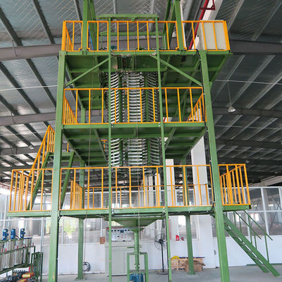 पीई ईपीई मोती कपास स्वचालित ऊर्ध्वाधर बेलनाकार फोमिंग मशीन 3000kg/h