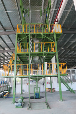 8-50kg/m3 घनत्व निरंतर फोम उत्पादन मशीन 90L/मिन फोमिंग प्रवाह के साथ